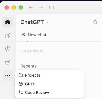 ChatGPT 桌面端 26.930.21537 版本在企业账户下找不到 Agents 选项 ChatGPT 桌面端 26.930.21537 版本在企业账户下找不到 Agents 选项
