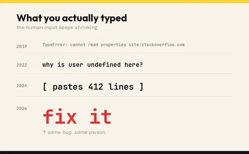 I haven't searched for a stack trace on Google in years I haven't searched for a stack trace on Google in years