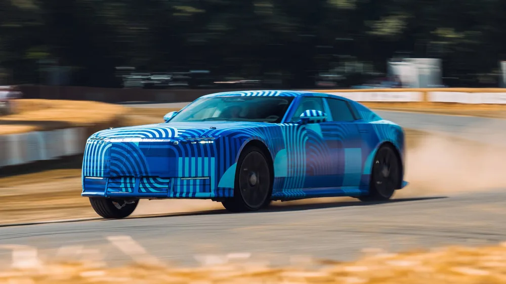 The Jaguar Type 01 looks nothing like a traditional Jag but