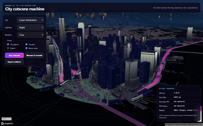 Mapbox GL JS: Turning Cities into 3D Cutscenes Mapbox GL JS: Turning Cities into 3D Cutscenes