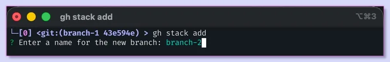 gh stack lets me stop fighting with my lead over PR size