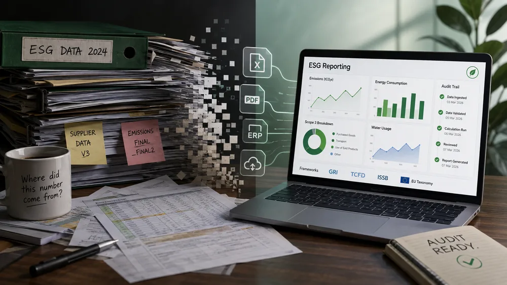 Stop using Excel for ESG reporting because regulators are
