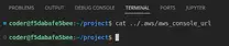 Restarting the lab session is the only reliable fix when the AWS Console URL for C1_W3 comes up empty