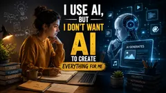 全自动AI生成的内容其实挺没灵魂的，我更倾向于把它当成协作助手
