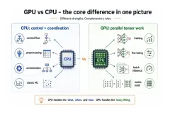 别盲目跟风买GPU，先搞清楚CPU和GPU在AI工作流里的分工