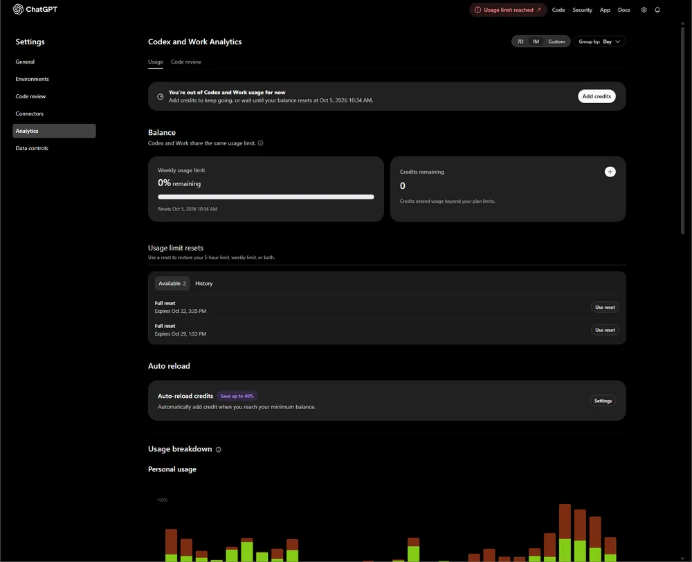 0.159.1 CLI blocks GitHub reviews – which usage page is real