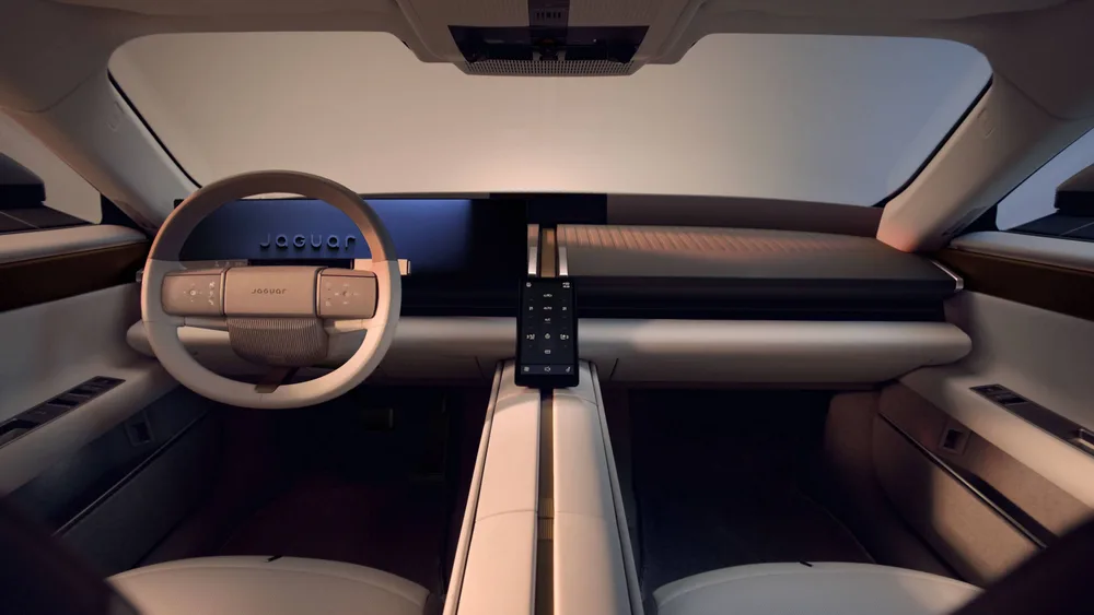The Jaguar Type 01 looks nothing like a traditional Jag but