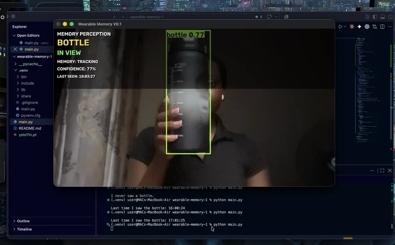 让 AI 盯着你的生活看，它真能发现你丢了充电器吗