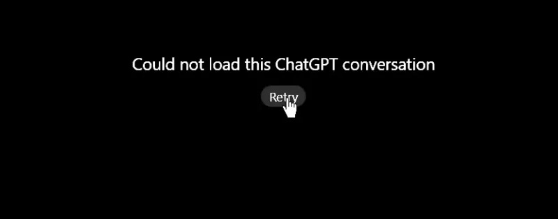 ChatGPT 对话无法加载时,背后的原因和解决思路 ChatGPT 对话无法加载时,背后的原因和解决思路