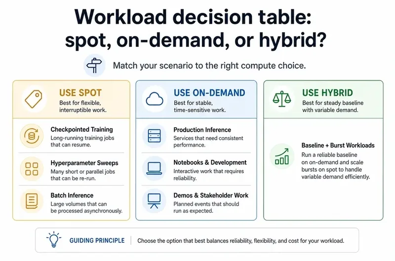 Spot vs On-Demand GPU: A Practical Cost Breakdown Spot vs On-Demand GPU: A Practical Cost Breakdown