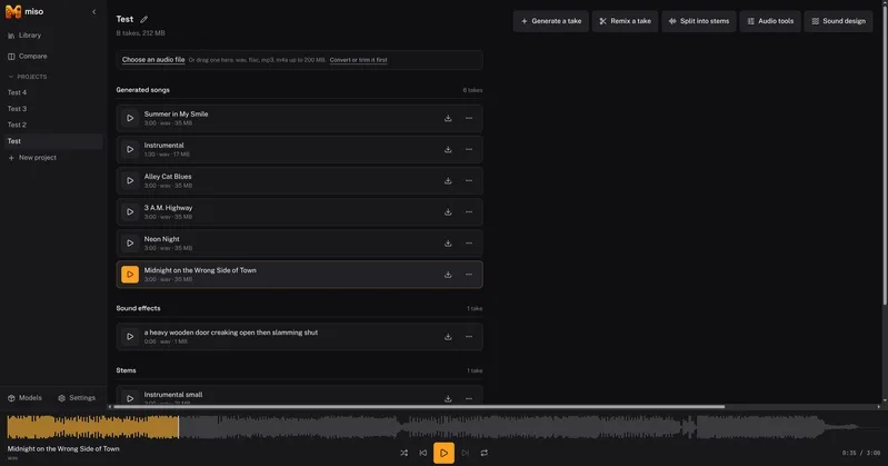 Miso lets me run local music models without the CLI headache
