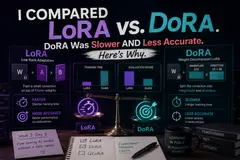 LoRA vs DoRA: Why DoRA Underperformed in My Tests