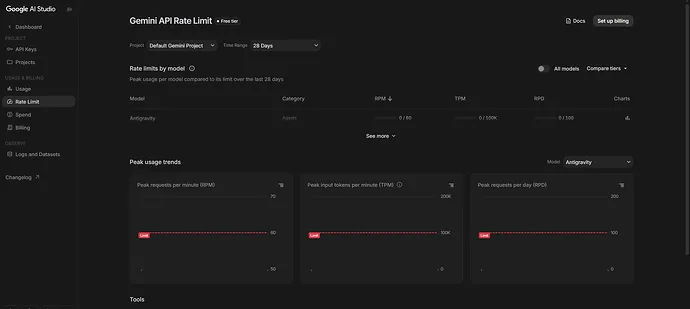 Google AI Studio Build Agent keeps hitting a quota error despite zero usage