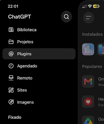 Explore GPTs missing from ChatGPT iOS 1.2026.265 sidebar