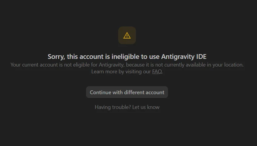 Struggling with location-based blocks on Google Antigravity IDE Struggling with location-based blocks on Google Antigravity IDE