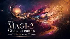 MAGI-2：让本地视频生成不再是显存的噩梦
