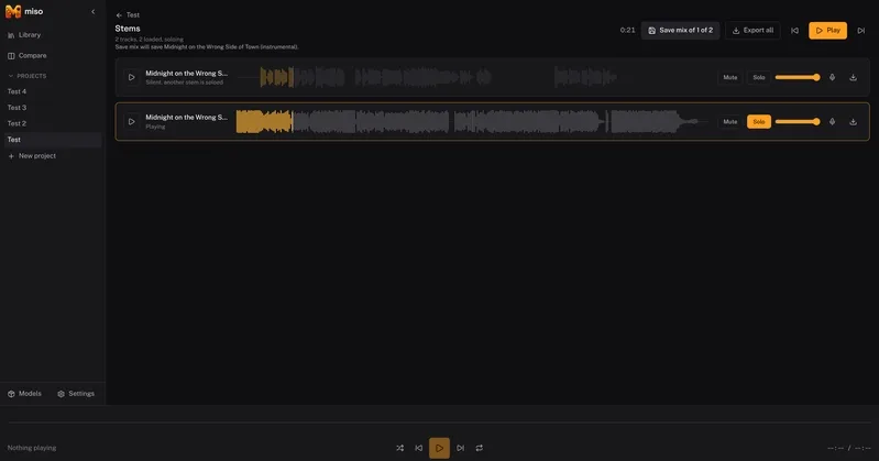 Miso lets me run local music models without the CLI headache