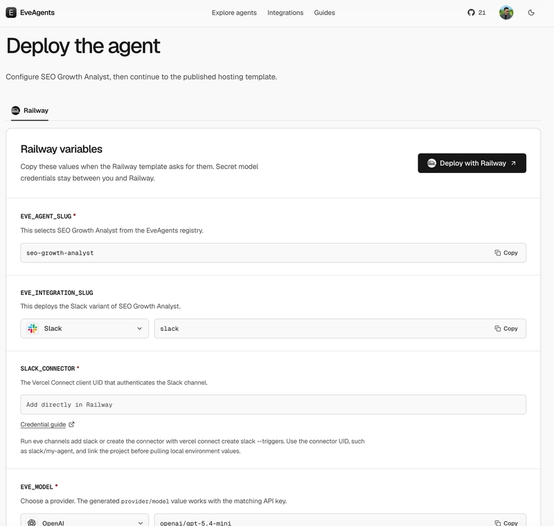 EveAgents: Open-Source AI Agent Deployment Guide EveAgents: Open-Source AI Agent Deployment Guide