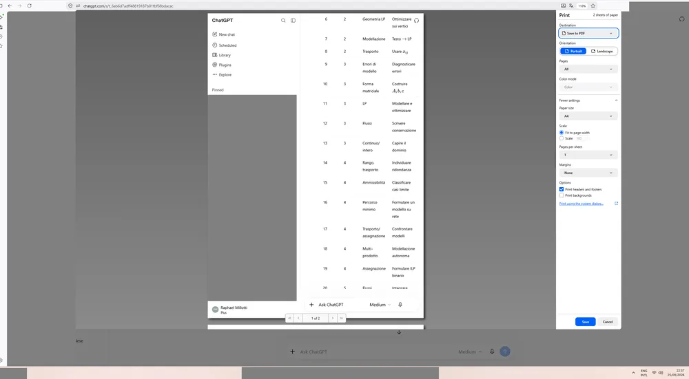 ChatGPT’s recent web redesign broke basic keyboard navigation and Print to PDF for logged-in users ChatGPT’s recent web redesign broke basic keyboard navigation and Print to PDF for logged-in users
