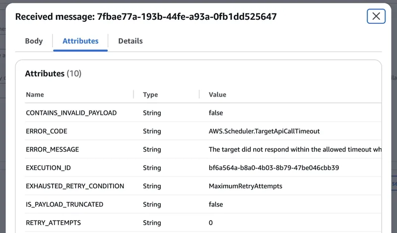 EventBridge Scheduler把成功调用丢进DLQ EventBridge Scheduler把成功调用丢进DLQ