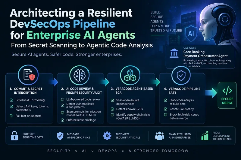 给企业级 AI Agent 搭建 DevSecOps 流水线需要这四个关键阶段 给企业级 AI Agent 搭建 DevSecOps 流水线需要这四个关键阶段