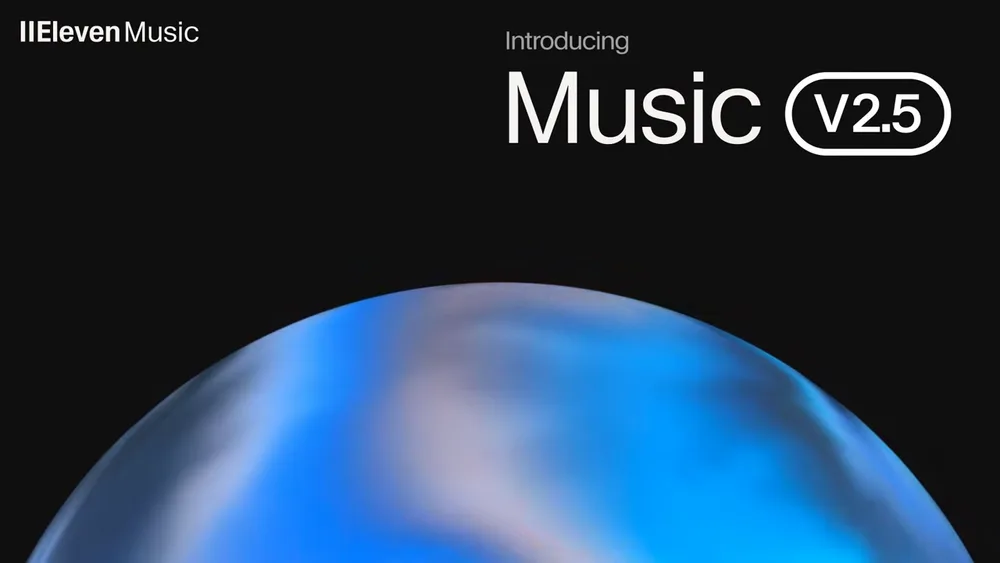 ElevenLabs Music v2.5 is now out on the app and API ElevenLabs Music v2.5 is now out on the app and API