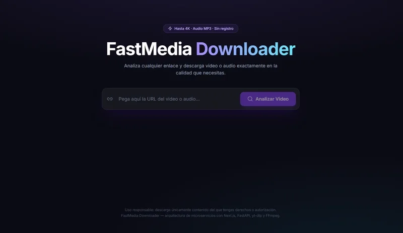 I deployed a microservices setup for a media extractor and it