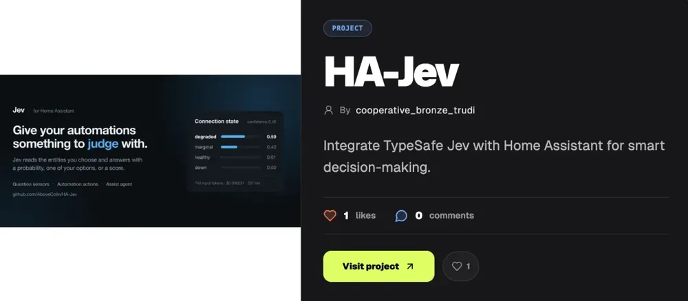 Jev is a total shift in how we use LLMs for automation