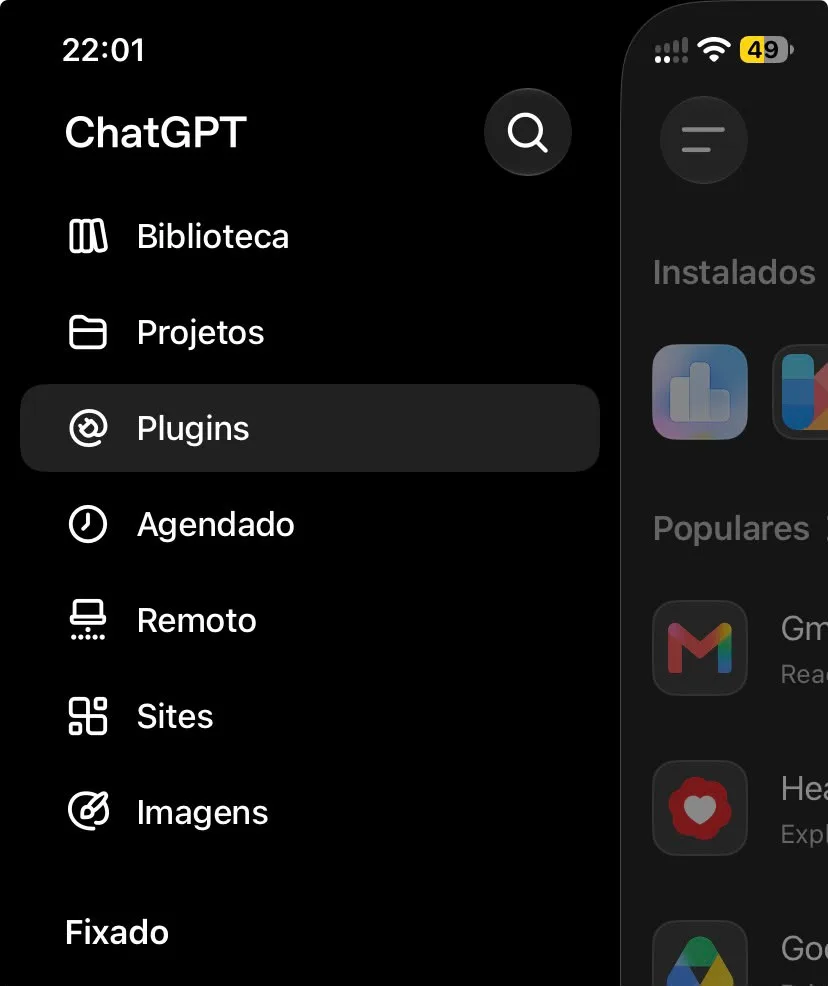 Explore GPTs missing from ChatGPT iOS 1.2026.265 sidebar