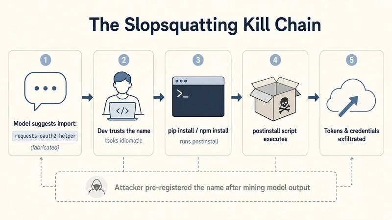 Slopsquatting: The New AI Hallucination Supply Chain Attack