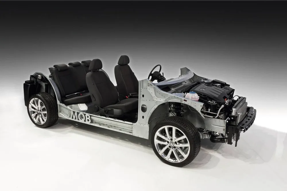 Volkswagen is applying its famous "platform" strategy to Volkswagen is applying its famous "platform" strategy to