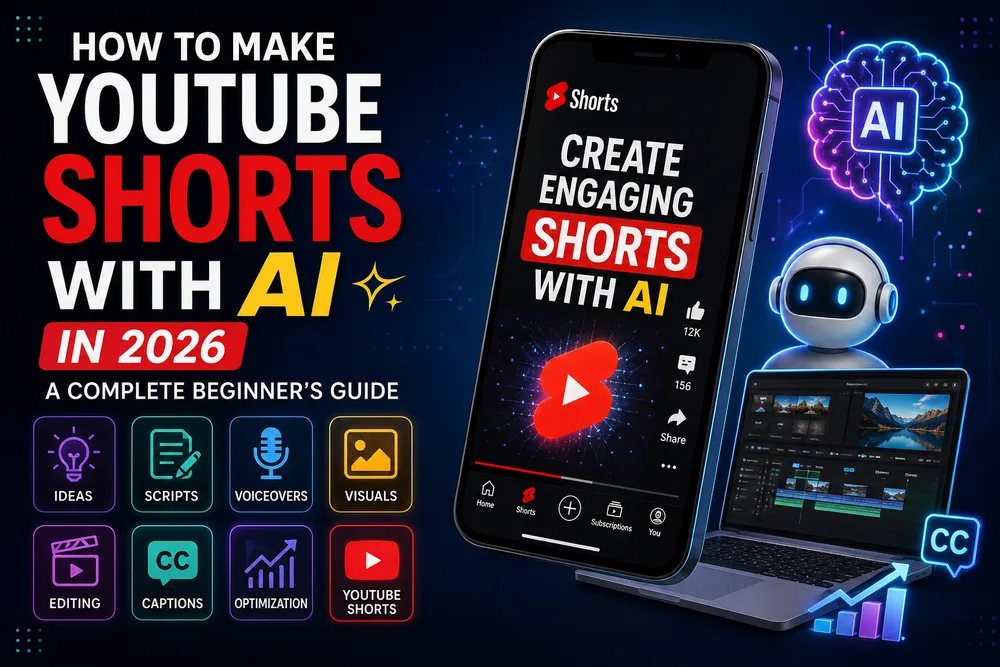 用 AI 撸 YouTube Shorts 的全流程其实就靠这几个关